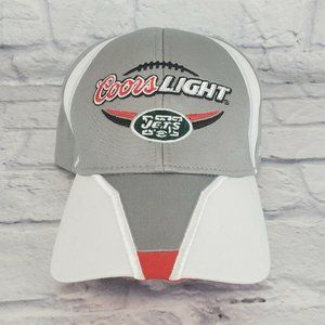 Coors Light Baseball Hat NY Jets NFL  NEW w/o Tags